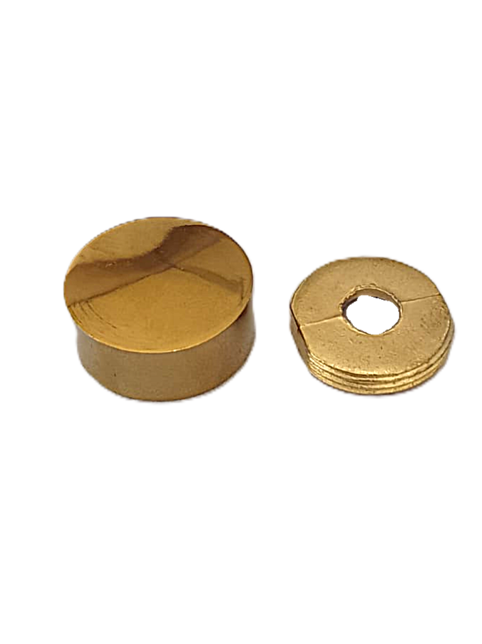 CubreFalta Dorado de 1/8 x 3/4