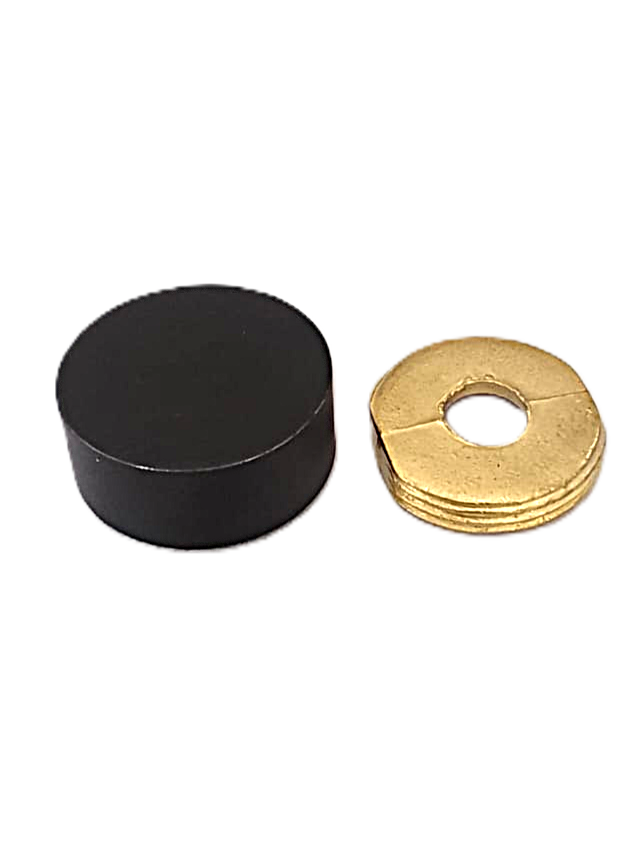 CubreFalta Negro de 1/8 x 3/4