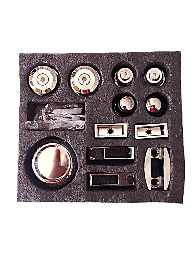 Herraje De Slider Para Riel rectangular 201