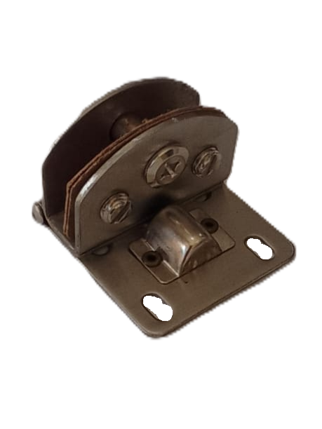 Bizagra de vitrina con Tope Para vidrio de 1/2